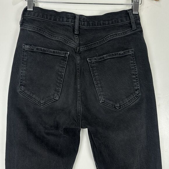 AGOLDE Riley High Rise Straight Crop in Panoramic Organic Cotton Jean Size 27 - Picture 10 of 16
